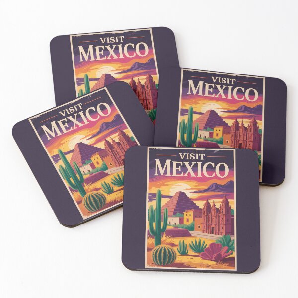 Item preview, Mexico Culture Illustration Travel Art Vintage designed and sold by KrisSidDesigns.