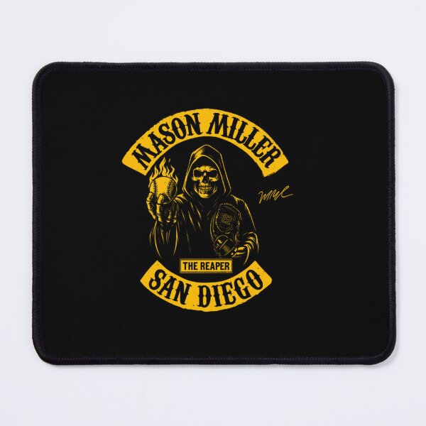 Item preview, Padres Mason Miller The Reaper designed and sold by Everything Pastel.