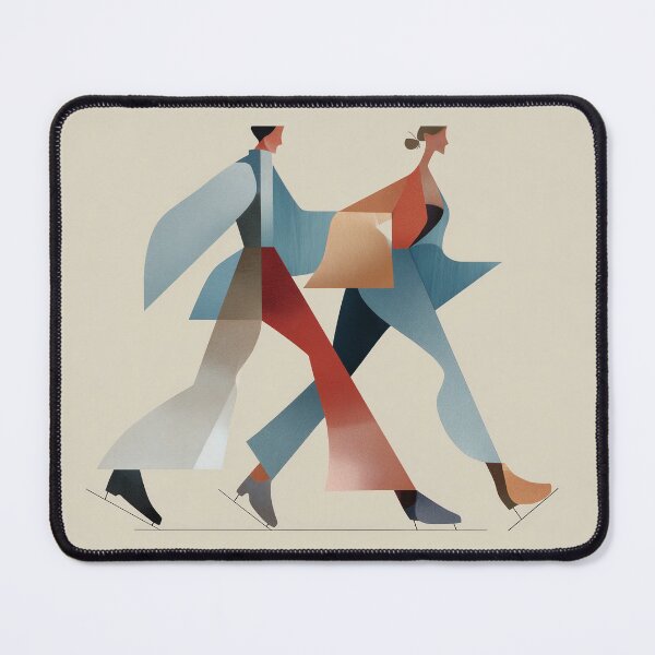 Item preview, Abstract ice skaters Figures designed and sold by lautir.