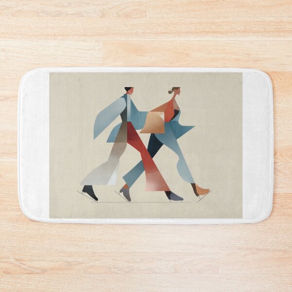 Item preview, Abstract ice skaters Figures designed and sold by lautir.