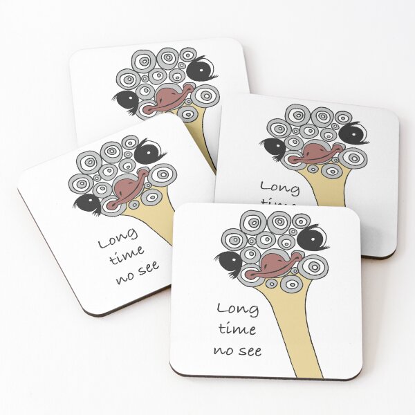 Item preview, Ostrich - Long time no see designed and sold by Karabooki.