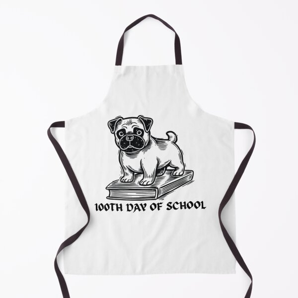Item preview, Pug 100 Days of School designed and sold by 9morethan9®.