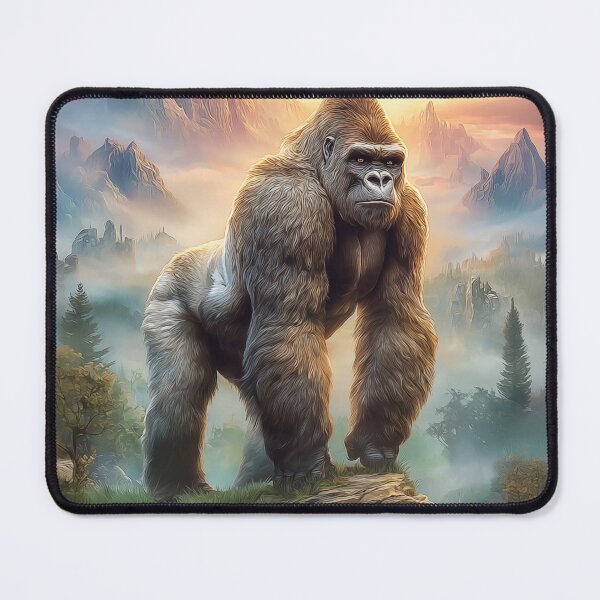 Item preview, Gorilla in Mountain Landscape designed and sold by PetsArt.