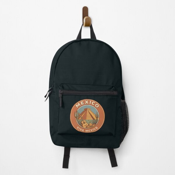 Item preview, Mexico Illustration Travel Art Badge designed and sold by KrisSidDesigns.