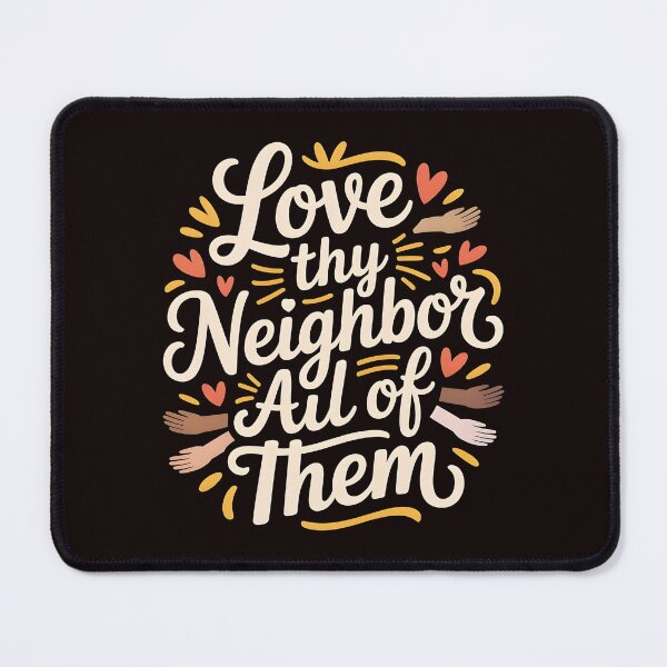 Item preview, Love Thy Neighbor All of Them – Social Worker Inclusion Design designed and sold by Redgiant87x.
