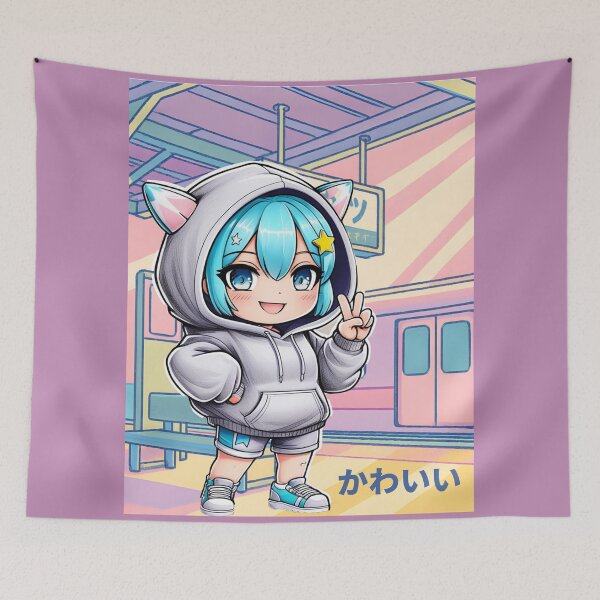 Item preview, Vibraciones de la estación Kawaii designed and sold by Stylnadruk.