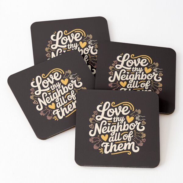 Item preview, Love Thy Neighbor All of Them – Volunteer & Inclusion Statement designed and sold by Redgiant87x.