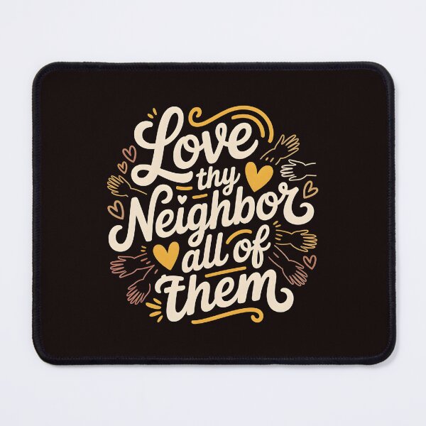 Item preview, Love Thy Neighbor All of Them – Volunteer & Inclusion Statement designed and sold by Redgiant87x.