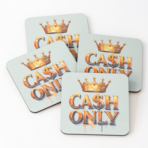Item preview, Cash, king of money in orange and black designed and sold by LiskoDesign.