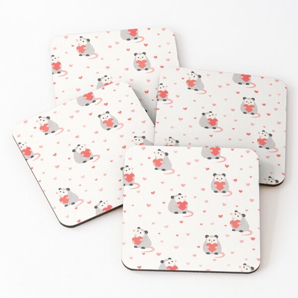 Item preview, Valentine Opossums designed and sold by lizzy-powers.