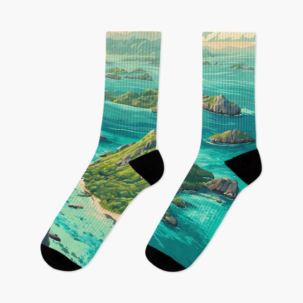 Item preview, Micronesia Illustration Travel Art Vintage designed and sold by KrisSidDesigns.
