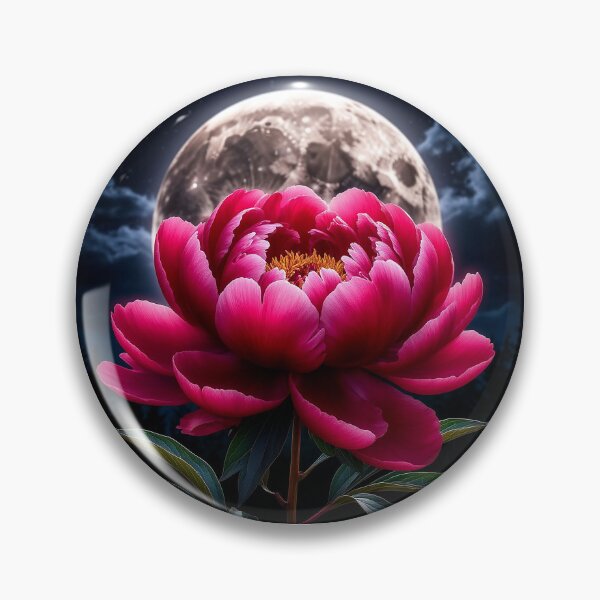 Item preview, Moonlit Peony Blossom designed and sold by AmetistLight.