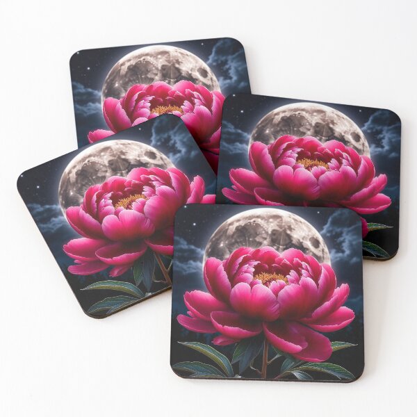 Item preview, Moonlit Peony Blossom designed and sold by AmetistLight.