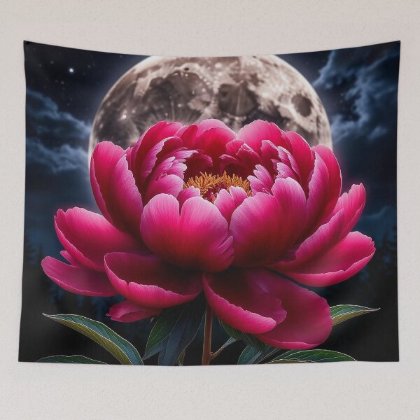 Item preview, Moonlit Peony Blossom designed and sold by AmetistLight.