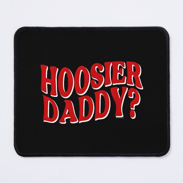 Item preview, Hoosier Daddy? Funny Indiana Throwback Retro Text Design designed and sold by NinigFox.