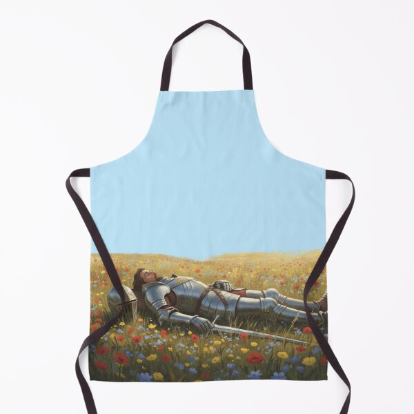Item preview, The Silent Rest - Knight in Wildflowers designed and sold by JimmizBoutique.