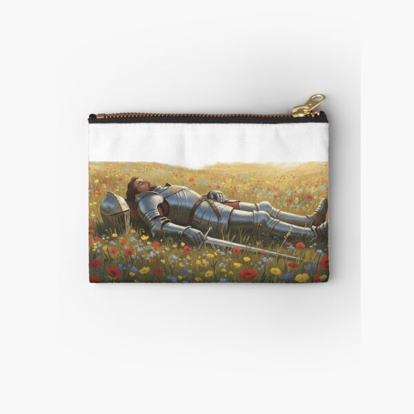 Item preview, The Silent Rest - Knight in Wildflowers designed and sold by JimmizBoutique.