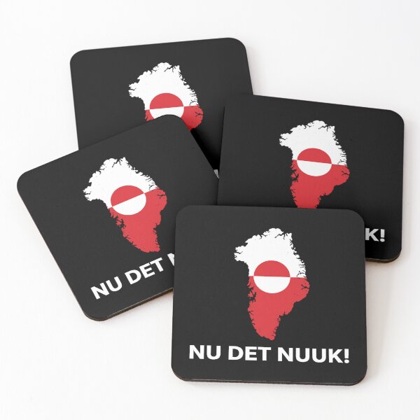 Item preview, Nu det NUUK - Make America Go Away Greenland designed and sold by WatercolourferS.