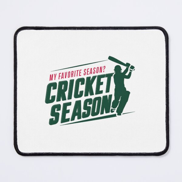 Item preview, My Favorite Season Cricket Season designed and sold by PrintTemples.