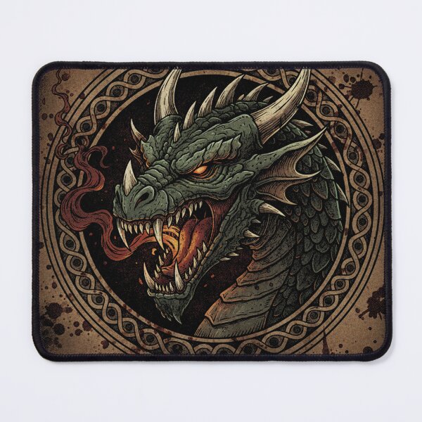 Item preview, Dragon Head | Fantasy Medieval Dragon  designed and sold by BelieversBazaar.