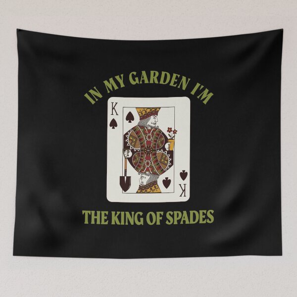 Item preview, King of Spades - Gardening for men designed and sold by VaniTee Fair.