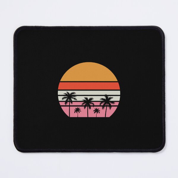 Item preview, Retro Sunset with Palm Trees designed and sold by jkrphoto.