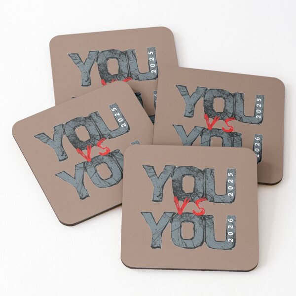 Item preview, YOU 2025 VS YOU 2026 – Motivational Mindset Quote Sticker designed and sold by MyDesigneStore.
