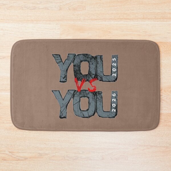 Item preview, YOU 2025 VS YOU 2026 – Motivational Mindset Quote Sticker designed and sold by MyDesigneStore.