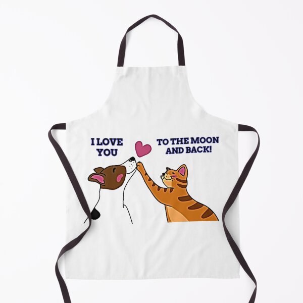 Item preview, Dog And Cat Meeting On Valentine's Day designed and sold by NoxLand.