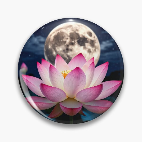 Item preview, Moonlit Lotus Bloom designed and sold by AmetistLight.
