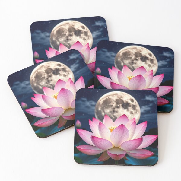 Item preview, Moonlit Lotus Bloom designed and sold by AmetistLight.