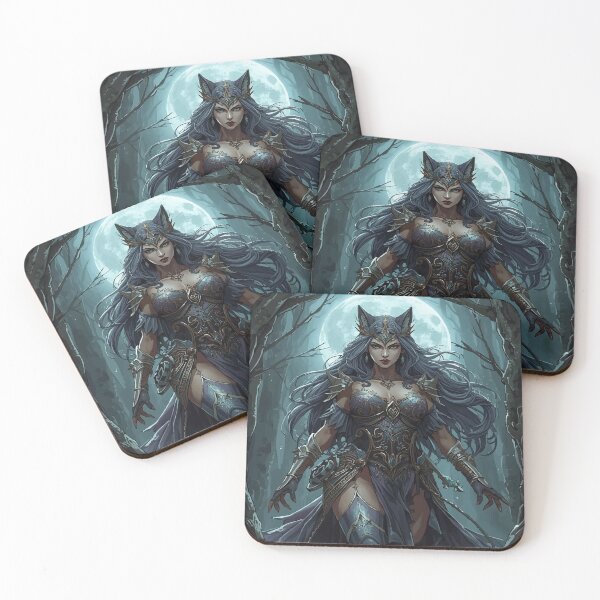 Item preview, Moonbound Wolf Queen designed and sold by AbstractAnom.