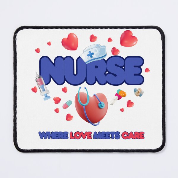 Item preview, NURSE Where Love Meets Care designed and sold by bebeshoppl.