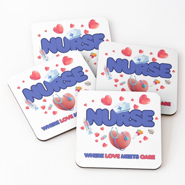 Item preview, NURSE Where Love Meets Care designed and sold by bebeshoppl.