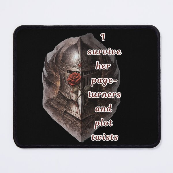 Item preview, Supporter of Dark Romance Fun | Survive Page Turners Plot Twists – Dark Romance Art designed and sold by DarkRomanceMom.