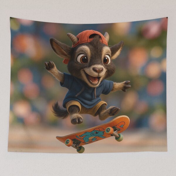 Item preview, Skater Nigerian Goat designed and sold by Sillytoe.