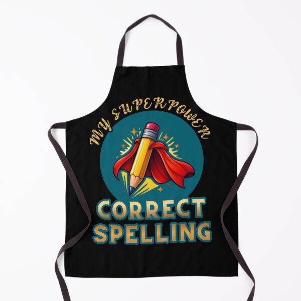 Item preview, Correct Spelling Superpower – Grammar Humor Design designed and sold by DobArcStudio.