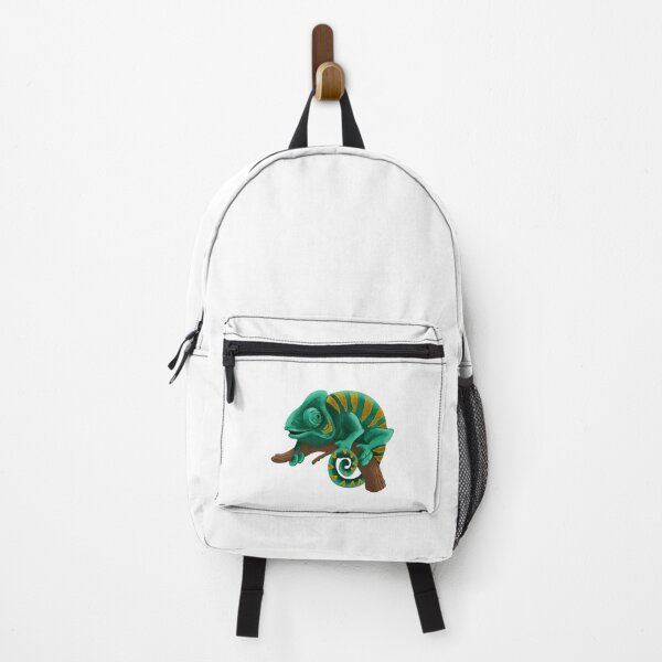 Item preview, Cute Green Chameleon Watercolor Reptile Illustration designed and sold by ZYNORAworld.