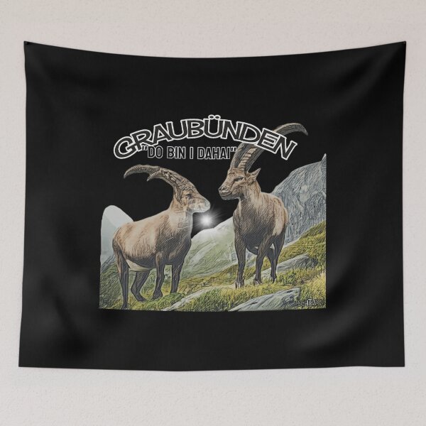 Item preview, Capricorns Graubnden Do Bin I Dahai Switzerland designed and sold by TDesign2020.