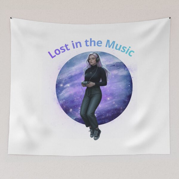 Item preview, Lost in the Music designed and sold by Lavender-Kitty.