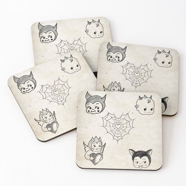 Item preview, Evil babies tattoo flash designed and sold by Hermeticaa.