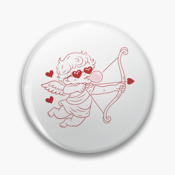 Item preview, Cute Cupid Angel – Valentine Love Illustration designed and sold by station-one.