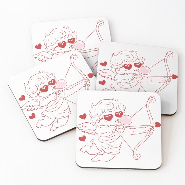Item preview, Cute Cupid Angel – Valentine Love Illustration designed and sold by station-one.