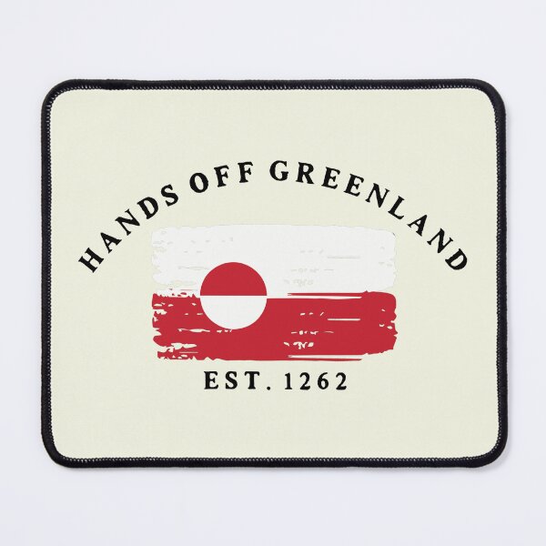Item preview, Hands Off Greenland Est. 1262 designed and sold by Saitokuu7Art.