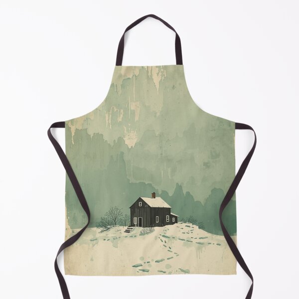 Item preview, The Quiet Place on the Hill – Atmospheric Cinematic Art Poster designed and sold by AtlasMuseStudio.
