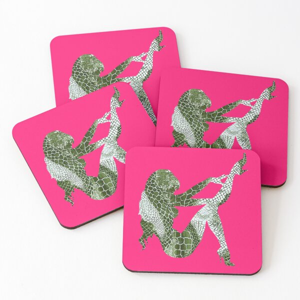 Item preview, Woman In Snake Skin Silhouette designed and sold by CamilasPrints.
