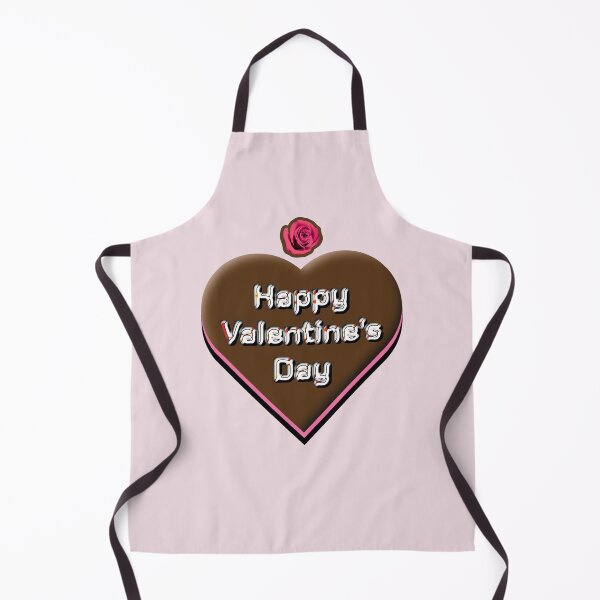 Item preview, Happy Valentine's with a Sweet Chocolate Heart and a Red Rose designed and sold by cremedecolor.