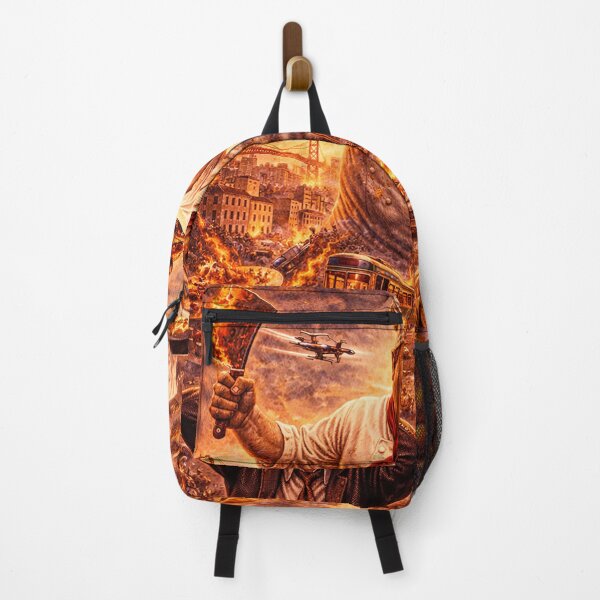 Item preview, Giant Chef Takes Over San Francisco, CA designed and sold by PIXEL POP DESIGNS - Beyond the Norm!.