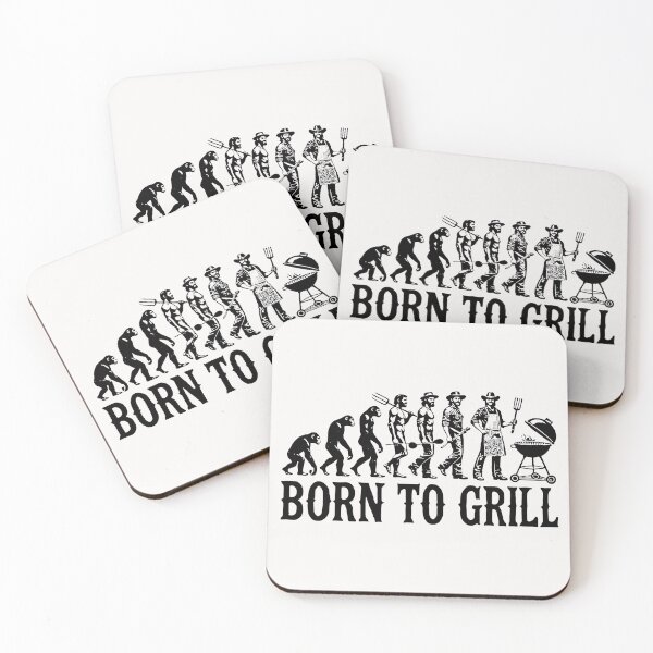 Item preview, Born To Grill; Evolution; designed and sold by StickerApe.