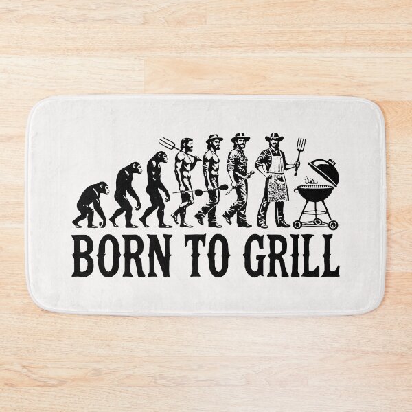 Item preview, Born To Grill; Evolution; designed and sold by StickerApe.
